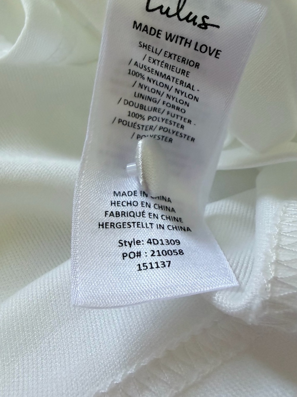 Lulu's White Lace Scoop-Back Wedding Gown - Picture 10 of 10